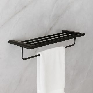 Полка для полотенец Knotlor TR101BL, черный